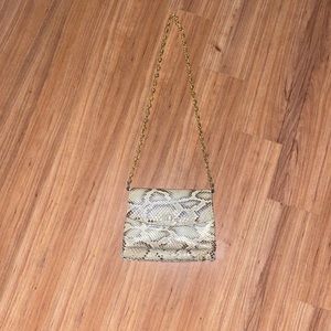 Women Snake Print Bag